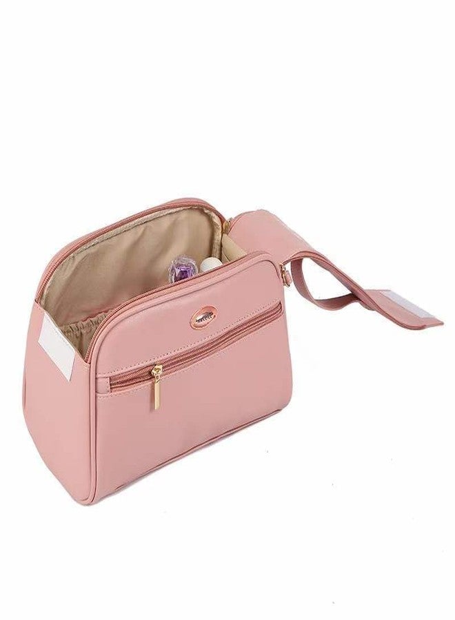HIMART Multi-Functional Toiletry or Travel Organizer with a Sleek and Minimalistic Design, Perfect for Both Men and Women (Pink) - Image 4